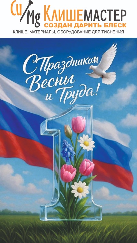 Поздравляем с 1 мая!